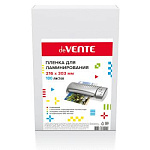 Пленка для ламинирования А4 80мкм прозр 100шт deVENTE 4122304