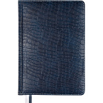 Ежедневник А5 2024 синий, Attomex. Croco 160л 2332491