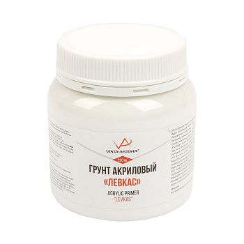 Грунт акриловый белый Vista-Artista, VAPL-220, 220 мл