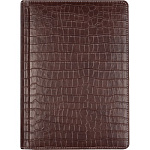 Книга алфавитная А5 64л deVENTE. Wild 2030400 коричневая, искусств. кожа