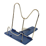 Подставка д/книг металлическая/пластик 0001