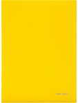 Папка-уголок А4 180мкм Желтый неон ПК-8715 пластик