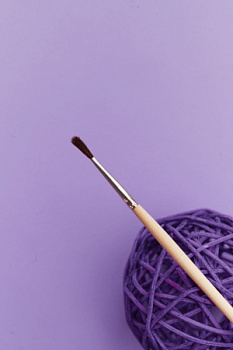 Кисть Пони № 1 круглая п01 художественная Эдельвейс