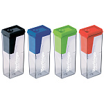 Точилка 1 отв с контейн Berlingo ClassicPro BBp_15019 ассорти, контейнер пластик