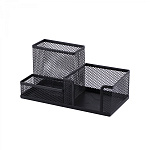 Подставка д/канц. принадл. Alingar AL11381 черный металл, 3отд