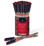 Ручка маслян. LOREX. DEAR CARPETS Slim Soft, синий 0,5 мм (LXOPSS-DC)