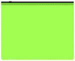 Папка на молнии А4+ ZIP Бюрократ Double Neon салатовая 1481795/DNEBPM4ALETTBL 0.15мм