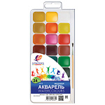 Краски 24цв акварель Луч Классика 19С1295-08 Медовая, +кисть,