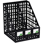 Лоток вертикальный 2 отделения Черный  ЛТВ-01481/ЛТ816, 295х245х250мм