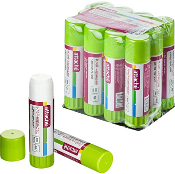 Клей-карандаш  40гр PVP основа Attache 1467019