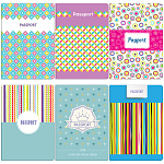 Обложка для паспорта OfficeSpace Орнамент, 236279, фотопечать, ПВХ, ассорти