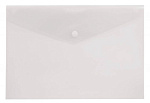 Конверт на кнопке А4 150мкм прозрачный -pk803TCLEAR/816645 Бюрократ