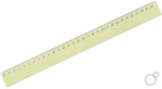 Линейка пластиковая 30см флюоресцентная Workmate 182001000 прозрачная