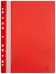 Скоросшиватель с перфорацией А4 inФОРМАТ красный TCP4018R, 140/180мкм