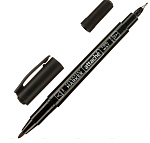 Маркер двухстор. Черный 0,4-1мм Attache, 2239715