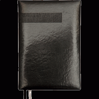 Ежедневник А5 черный deVENTE. Matrix 160л 2034340 недатированный