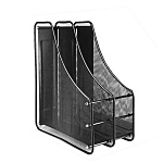 Лоток вертикальный 2 отд Черный металл Alingar, AL11386