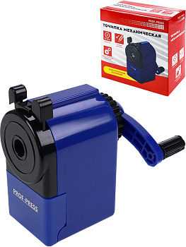 Точилка механич Проф-пресс черно-синяя ТК-4649