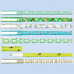 Ручка детская шариковая синяя Лесная фантазия 80682 0,7мм