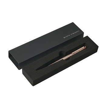 Ручка шариковая BrunoVisconti. PALERMO 20-0250-30/09 розовое золото, футляр