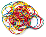Резинки д/денег  500гр d-60мм 1054693 цветная Silwerhof