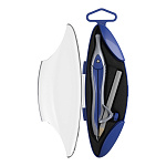 Циркуль металл. ErichKrause Classic, 125мм, с карандашом, 61374, пенал, синий