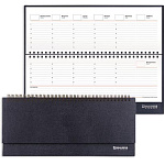 Планинг недатированный Select к/з черный 123797, 60л Brauberg