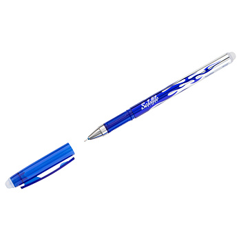 Ручка Пиши-стирай гелевая синяя OfficeSpace, 0,5мм EP_66436