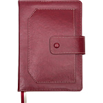 Ежедневник А5 бордовый, deVENTE. Denver, 136л 2234506 недатированный
