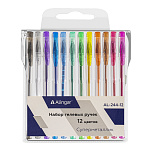 Набор гелевых ручек 12цв Alingar. AL244-12