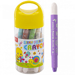 Мелки акварельные 12цв Yalong Пчелка YL202401-12 тубус