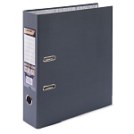 Папка-регистратор 75мм PVC Серая Expert Complete, ЕС10122155 (разб), мет. угол, карман на корешке