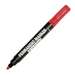 Маркер  перманентный круглый наконечник Красный 2,5мм 8510/01-04 Dry Safe