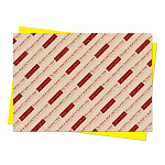 Картон цветной А2 Желтый 190г/м2 односторонний 11-225/01