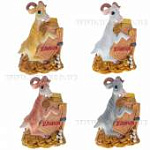 Копилка Козлик 4вида 11см 633887