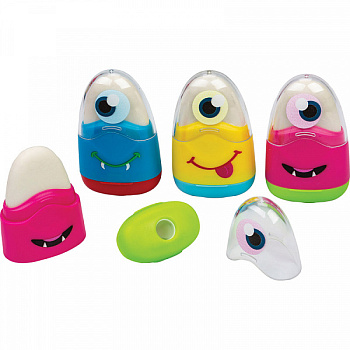 Точилка детская Centrum с ластиком, 1отверстие, 89820