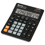 Калькулятор наст. 14 разр. Eleven Business Line CDC-554S, черный, 155*205*36мм