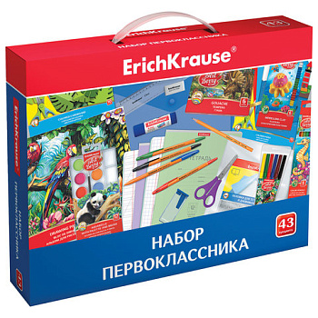 Набор первоклассника 43 предметов ErichKrause, 45413