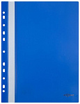 Скоросшиватель с перфорацией А4 inФОРМАТ синий TCP4018В, 140/180мкм