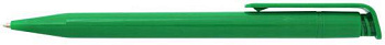 Ручка шариковая зеленый корпус SLP013A/GN синие чернила,