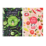 Книга для записи рецептов А5 80л., BG ''Bon appetit'' КЗ5т160_лм_вл 12139матовая ламинация